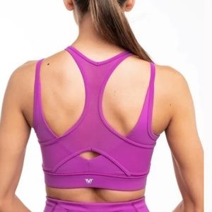 IVL Collective Mesh cutout sports bra.